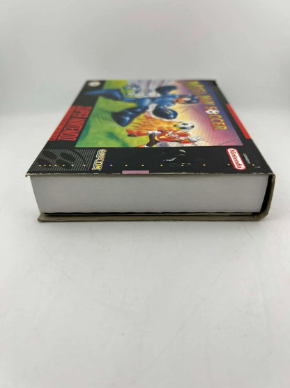 MEGA MAN SOCCER en boite SUPER NINTENDO SNES