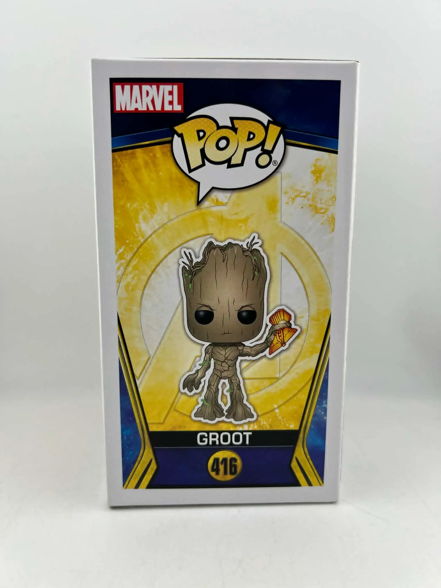 Funko Pop ! Figurine vinyle Marvel Avengers Infinity War Groot #416