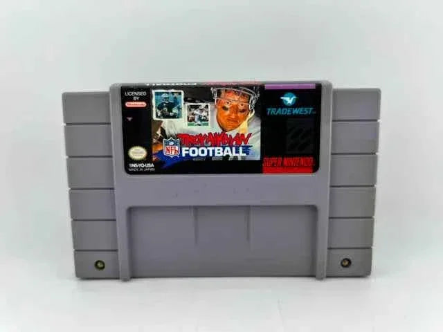 Troy Aikman NFL Football Super Nintendo SNES