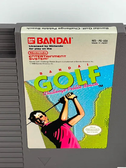 Bandai Golf Challenge At Pebble Beach Nintendo Nes