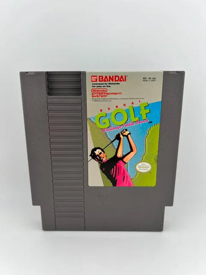 Bandai Golf Challenge At Pebble Beach Nintendo Nes