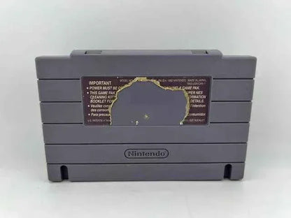 Troy Aikman NFL Football Super Nintendo SNES