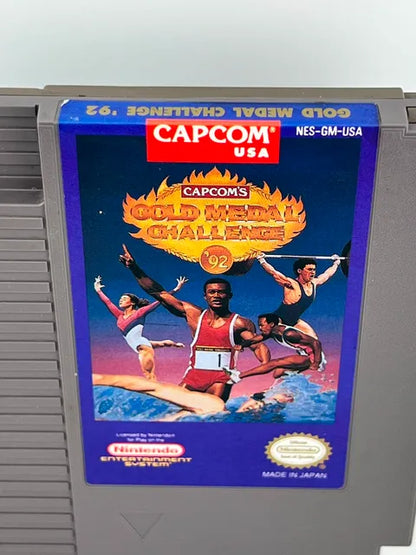 Capcom's Gold Medal Challenge 92 Nintendo Nes