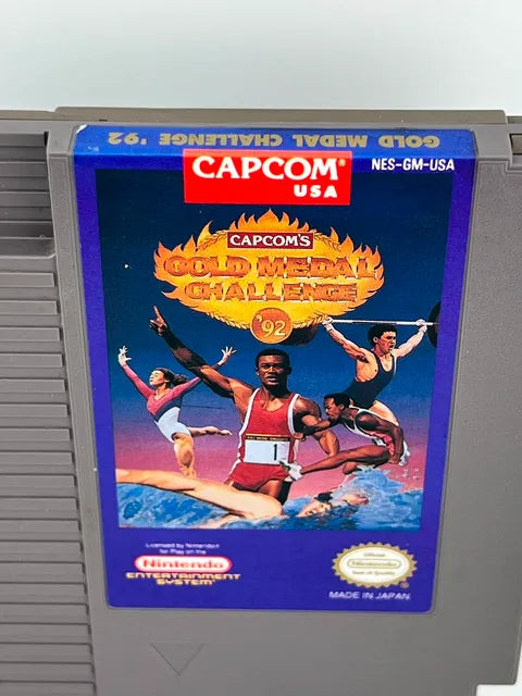Capcom's Gold Medal Challenge 92 Nintendo Nes