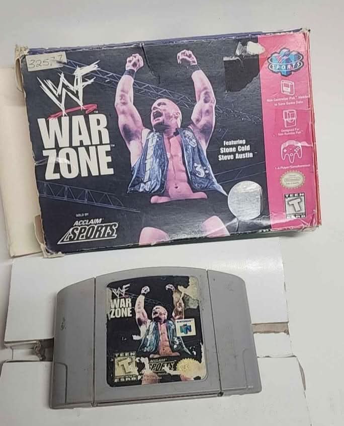 Wwf War Zone EN Boite Nintendo 64 N64 ACCLAIM