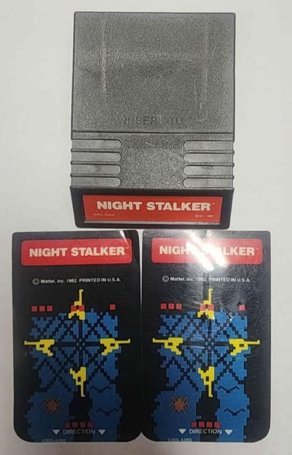 NIGHT STALKER INTELLIVISION  INTEL jeux video game-x