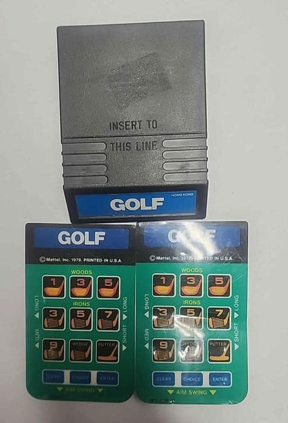 GOLF (INTELLIVISION INTEL) jeux video game-x