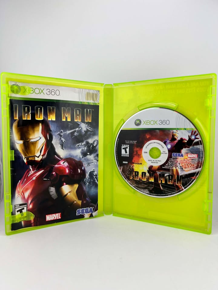 IRON MAN XBOX 360 X360
