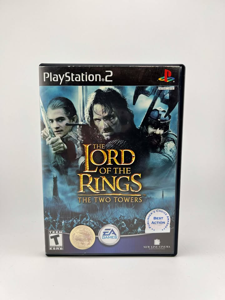 THE LORD OF THE RINGS THE TWO TOWERS (PLAYSTATION 2 PS2)