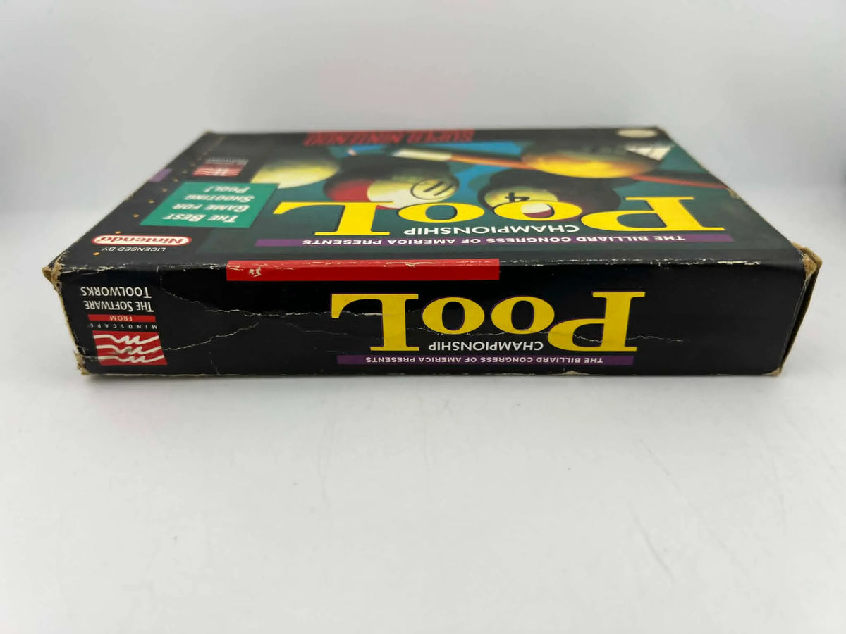 CHAMPIONSHIP POOL EN BOITE SUPER NINTENDO SNES