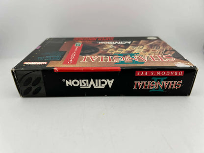 SHANGHAI II 2 DRAGON'S EYE SUPER NINTENDO SNES En Boite