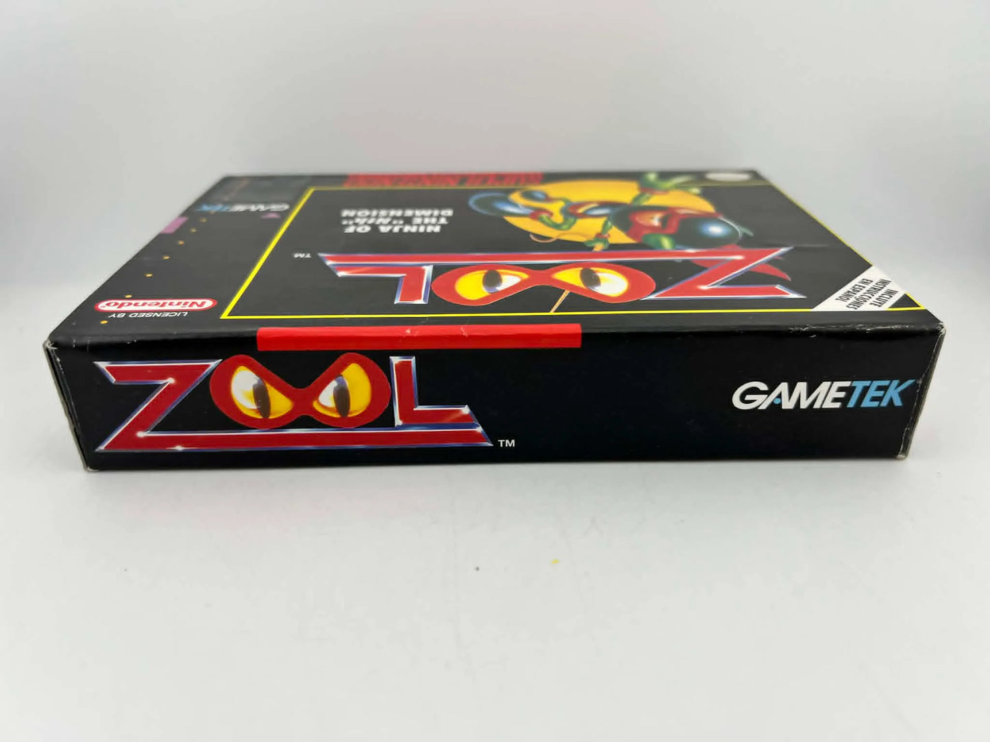 ZOOL NINJA OF THE NTH DIMENSION en boite SUPER NINTENDO SNES