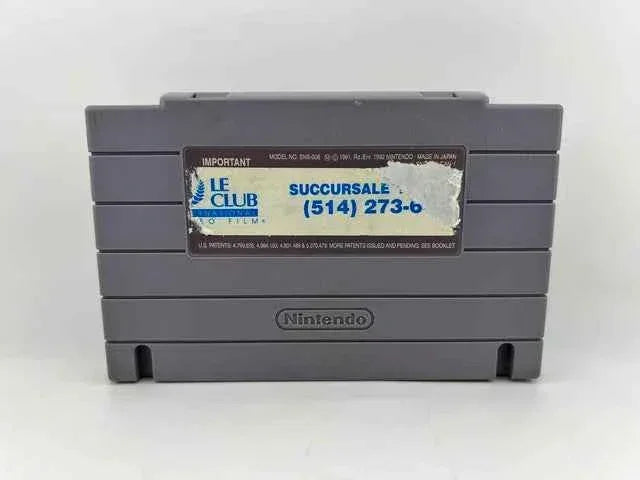 NCAA Football Super Nintendo SNES
