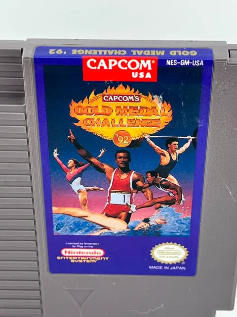 Capcom's Gold Medal Challenge 92 Nintendo Nes