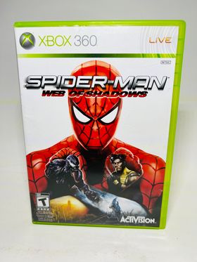 SPIDERMAN WEB OF SHADOWS XBOX 360 X360 - jeux video game-x