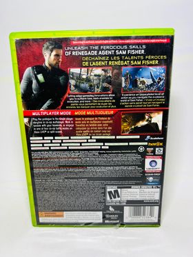 TOM CLANCY'S SPLINTER CELL: CONVICTION XBOX 360 X360 - jeux video game-x