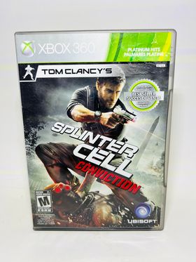 TOM CLANCY'S SPLINTER CELL: CONVICTION PLATINUM HITS (XBOX 360 X360) - jeux video game-x