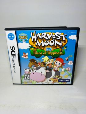 HARVEST MOON ISLAND OF HAPPINESS (NINTENDO DS) - jeux video game-x