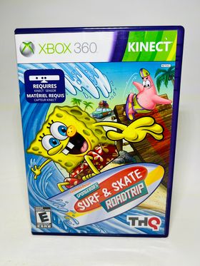 SPONGEBOB SURF & SKATE ROADTRIP (XBOX 360 X360) - jeux video game-x