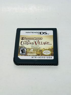 PROFESSOR LAYTON AND THE CURIOUS VILLAGE NINTENDO DS - jeux video game-x