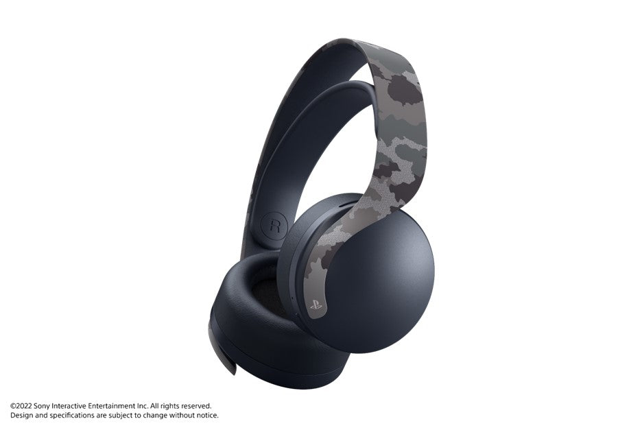 Écouteur sans Fil PULSE 3D Wireless Headset – Grey Camouflage  PS4 PS5 - jeux video game-x