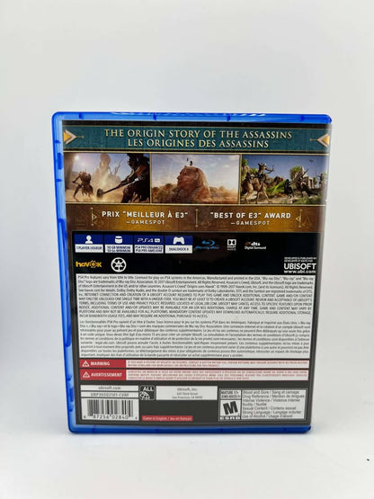 Assassin's creed Origins Playstation 4 PS4