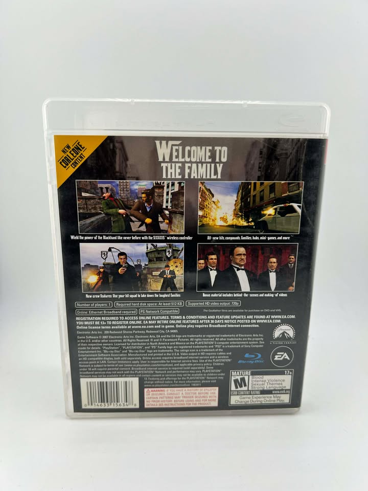 The Godfather Don's Edition PlayStation 3 PS3