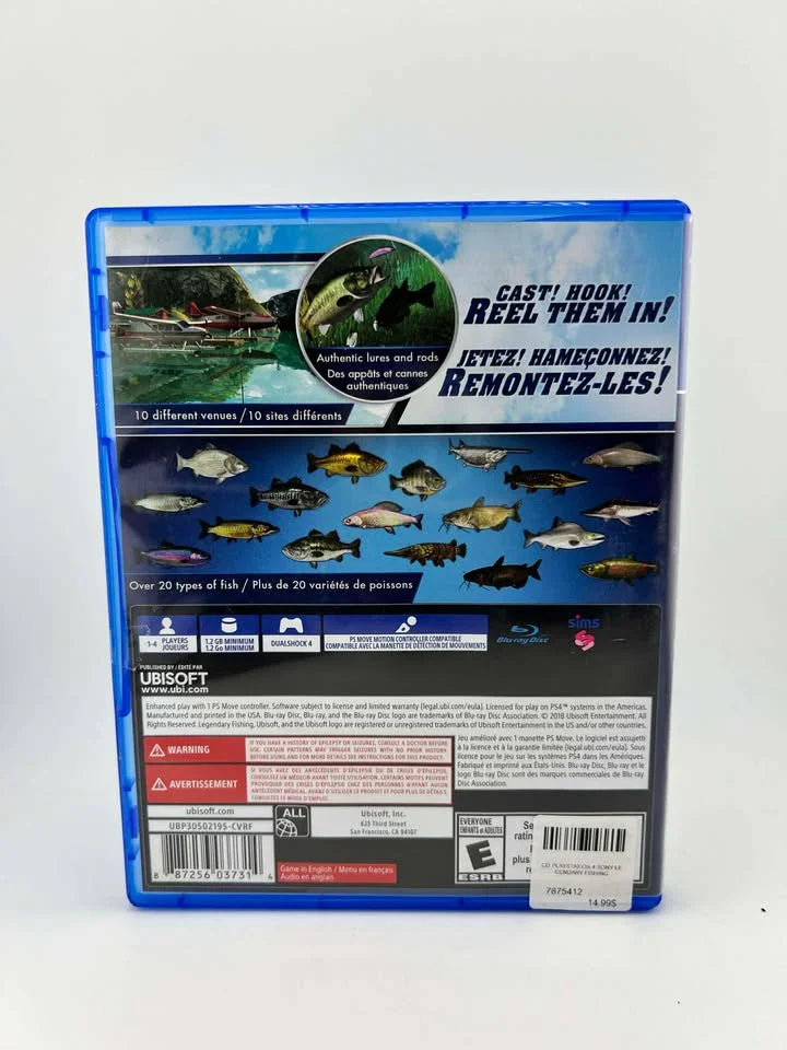 Legendary Fishing Playstation 4 PS4