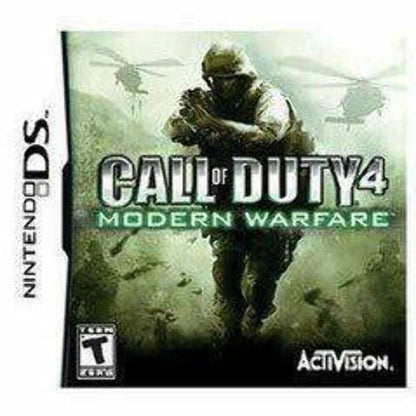 CALL OF DUTY 4 MODERN WARFARE MW NINTENDO DS