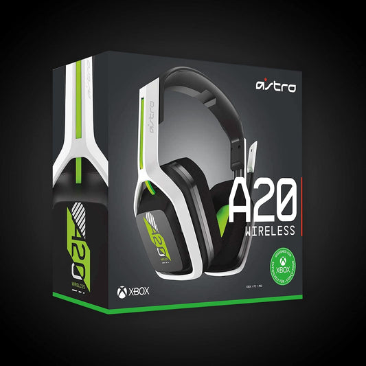 Casque sans fil ASTRO Gaming A20 pour Xbox Series X|S PC et Mac - Blanc/Vert