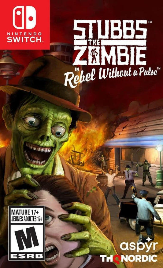 Stubbs le zombie dans Rebel Without a Pulse - Nintendo Switch NEUF - jeux video game-x