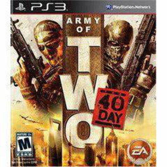 ARMY OF TWO: THE 40TH DAY PLAYSTATION 3 PS3