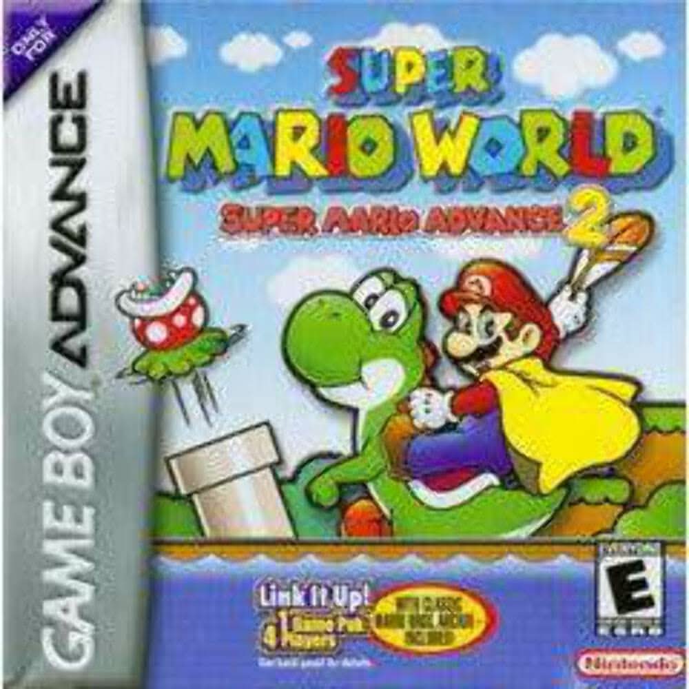 SUPER MARIO ADVANCE 2 : SUPER MARIO WORLD  GAME BOY ADVANCE GBA