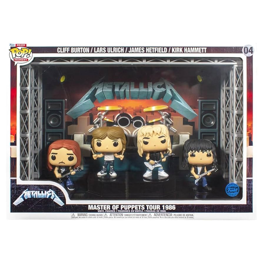 Funko Pop! Moments: Master Of Puppets Tour 1986 - Walmart Exclusive #04
