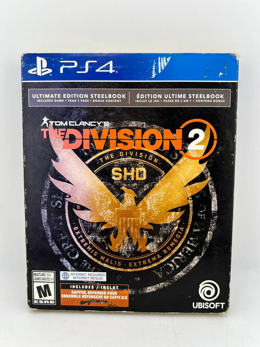 Tom Clancy's The Division 2 Édition Ultime Steelbook Playstation 4 PS4