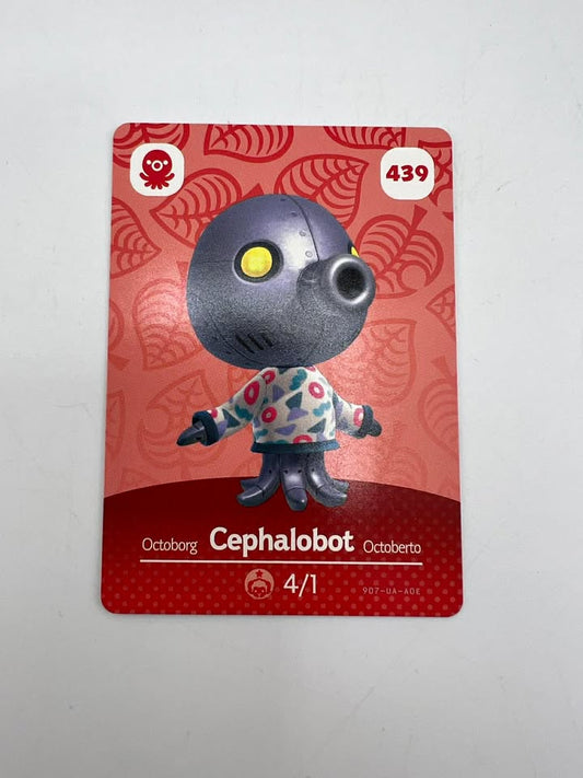 Cephalobot #439 Animal Crossing Series 5 Amiibo Cards