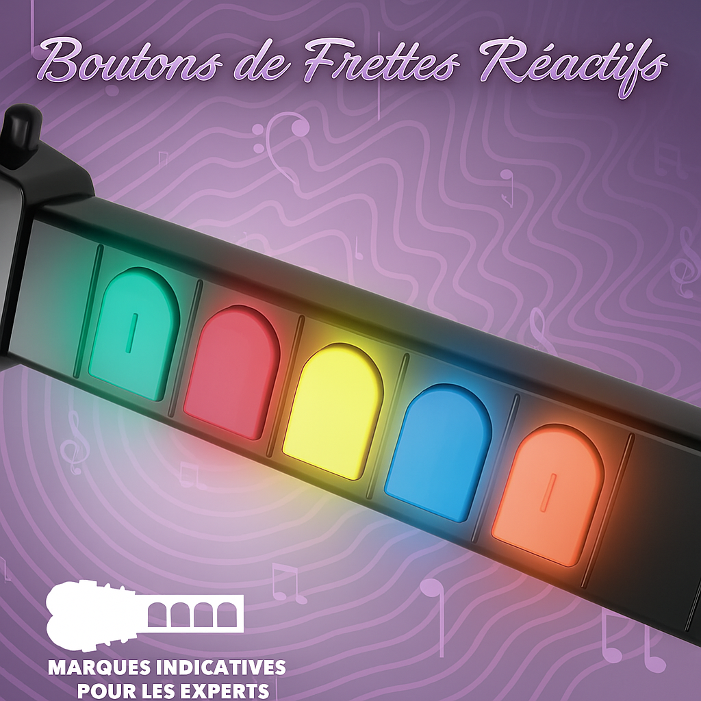 Hyper Jammer Wireless Guitar Playstation 3 PS3 / PC