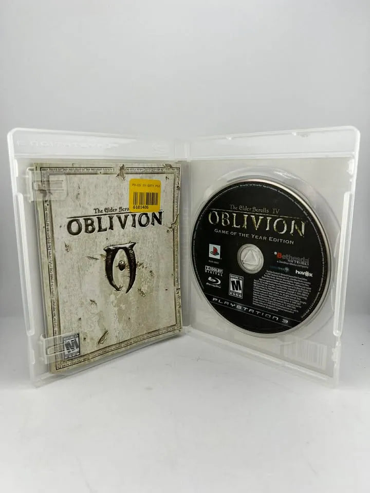 THE ELDER SCROLLS IV 4 : OBLIVION GAME OF THE YEAR GOTY (PLAYSTATION 3 PS3)