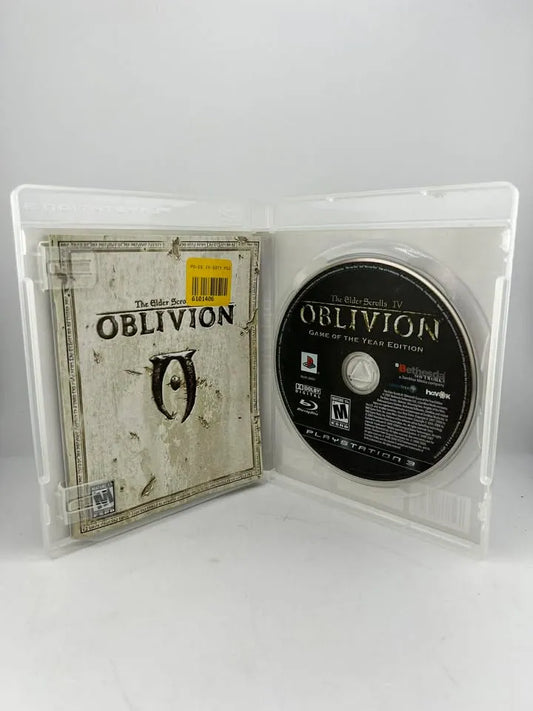 THE ELDER SCROLLS IV 4 : OBLIVION GAME OF THE YEAR GOTY (PLAYSTATION 3 PS3)