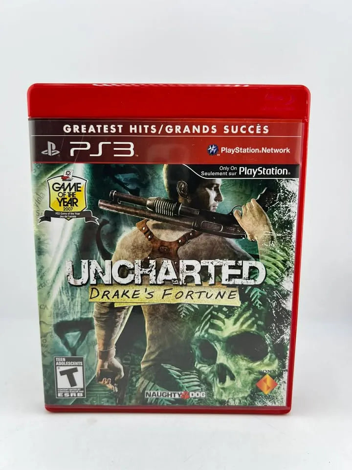 Uncharted Drake's Fortune Greatest Hits Playstation 3 PS3