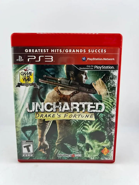 Uncharted Drake's Fortune Greatest Hits Playstation 3 PS3