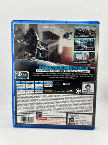 Watch Dogs Playstation 4 PS4