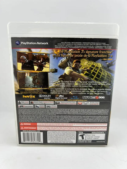 UNCHARTED 3 : DRAKE'S DECEPTION PLAYSTATION 3 PS3