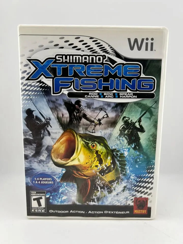SHIMANO XTREME FISHING NINTENDO WII