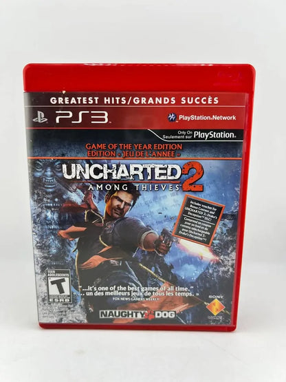 Uncharted 2: Among Thieves Game of the Year Greatest Hits Playstation 3 PS3