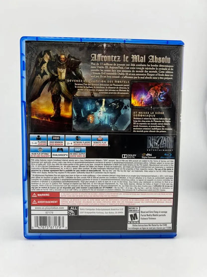 Diablo III 3 Reaper Of Souls Ultimate Evil Edition Playstation 4 PS4