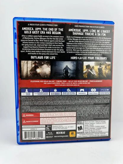 Red Dead Redemption II 2 Playstation 4 PS4