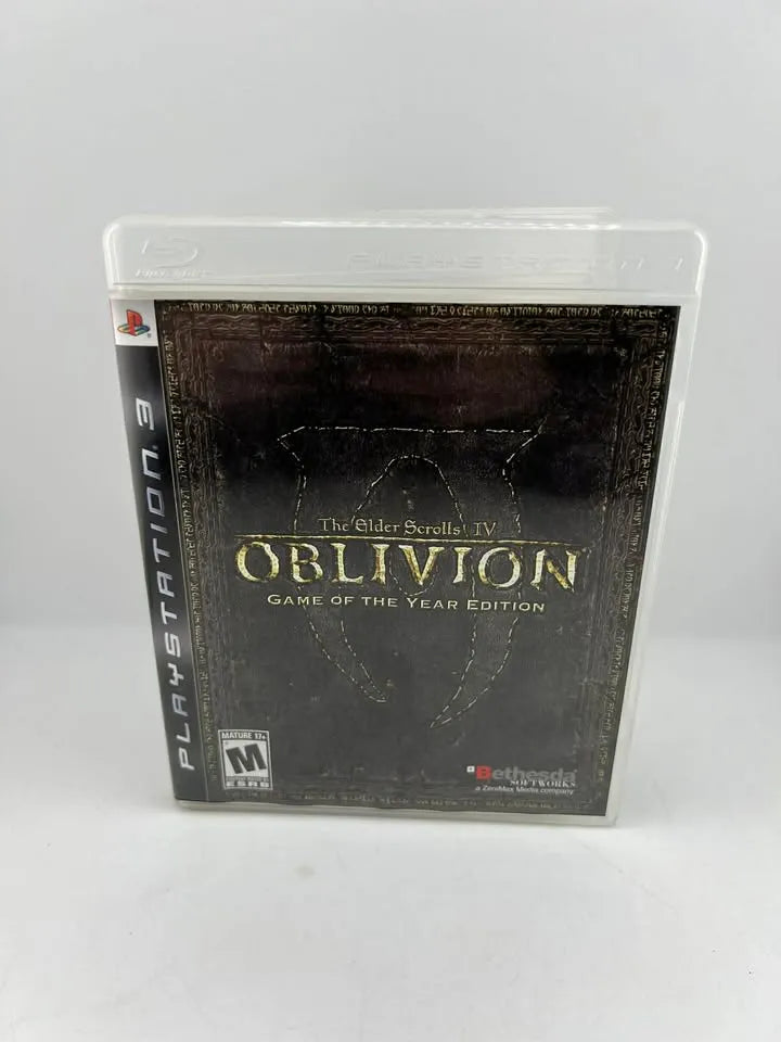 THE ELDER SCROLLS IV 4 : OBLIVION GAME OF THE YEAR GOTY (PLAYSTATION 3 PS3)