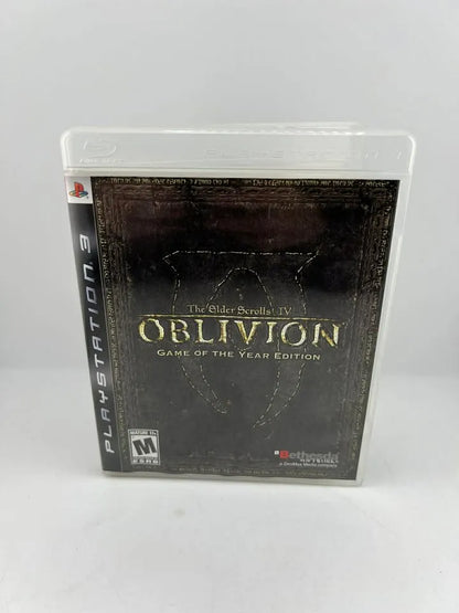 THE ELDER SCROLLS IV 4 : OBLIVION GAME OF THE YEAR GOTY (PLAYSTATION 3 PS3)