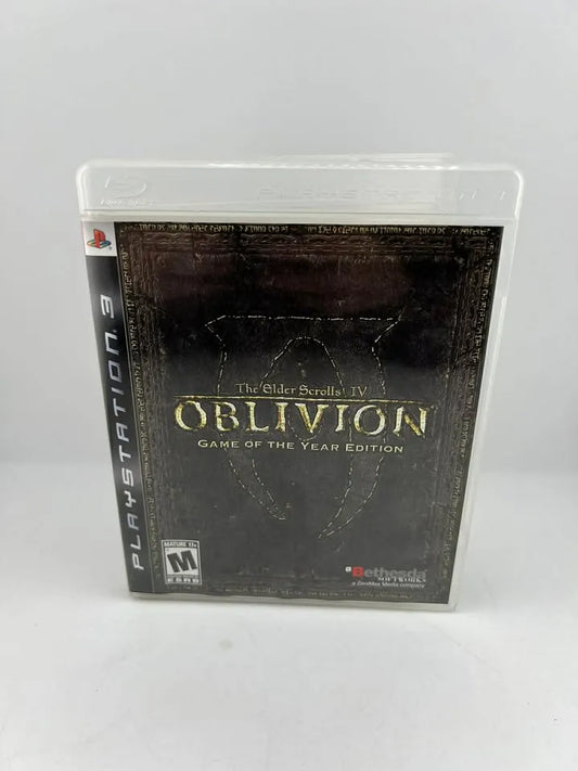 THE ELDER SCROLLS IV 4 : OBLIVION GAME OF THE YEAR GOTY (PLAYSTATION 3 PS3)